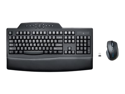 Kensington Pro Fit Wireless Comfort Desktop Set Keyboard and mouse set wireless US bl