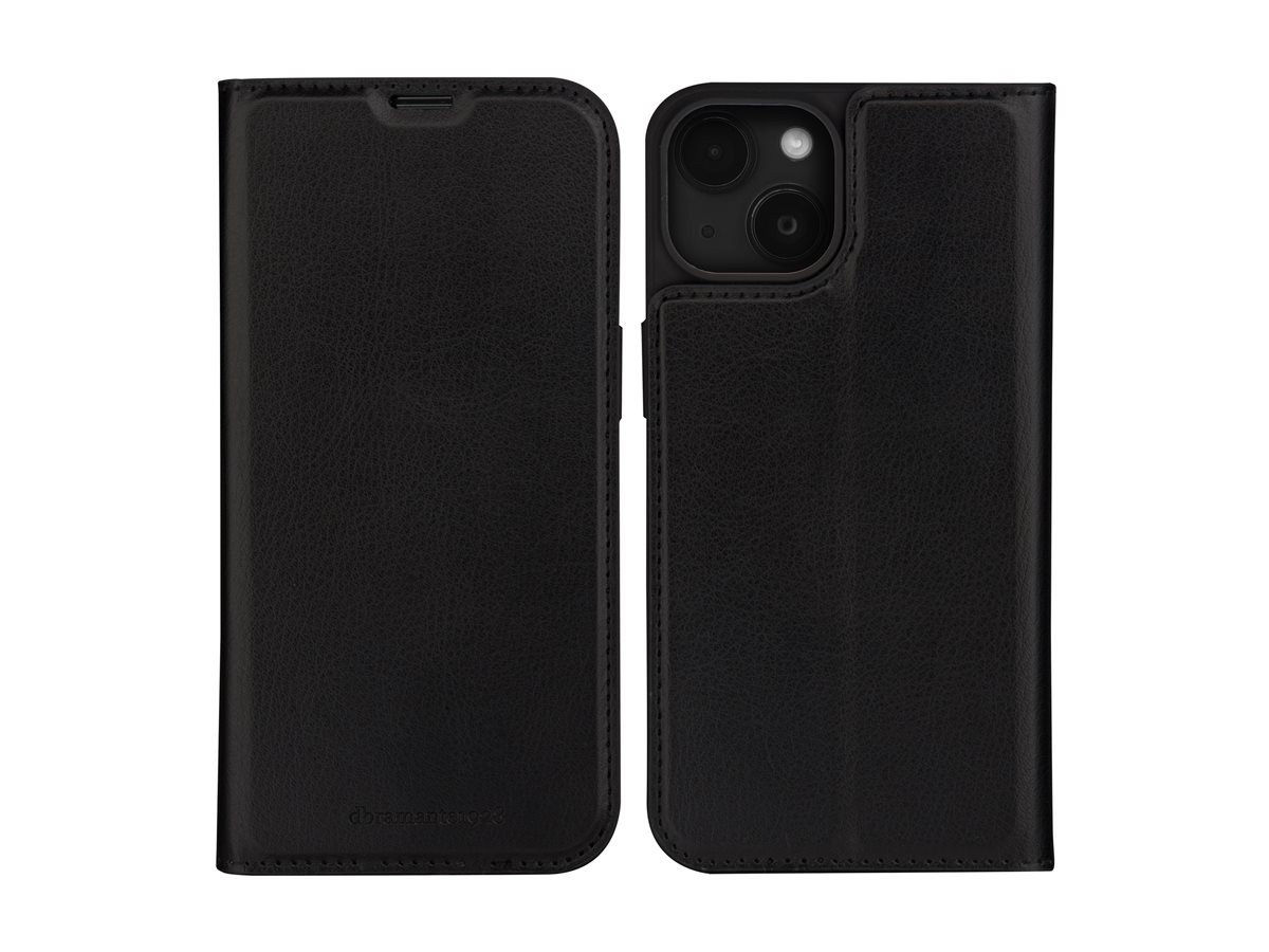 dbramante1928 Sustainable Bergen Folio Case iPhone 15 BLACK - Enterprise Bulk Packaging – foto 4