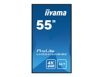 IIYAMA 139.0cm(55) LH5541UHS-B2 16:9 3xHDMI+USB IPS 4K retail - LH5541UHS-B2
