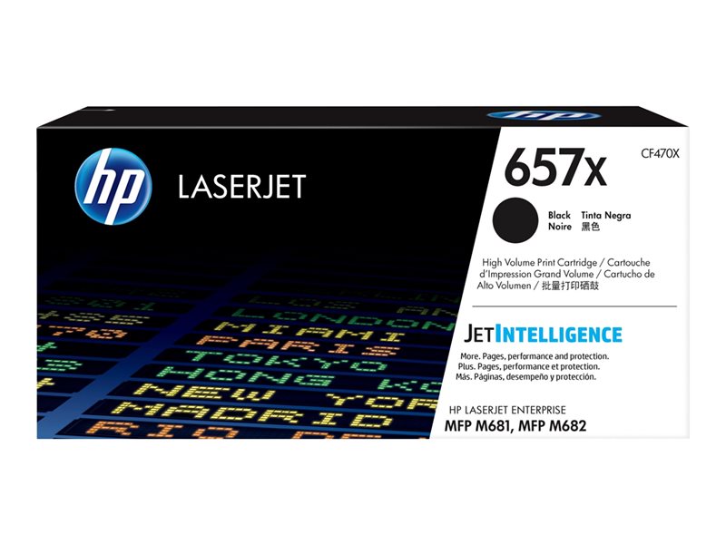 HP 657X LJ Toner Cartouche Noir HY
