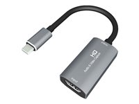4XEM Video capture adapter USB 2.0 black/gray