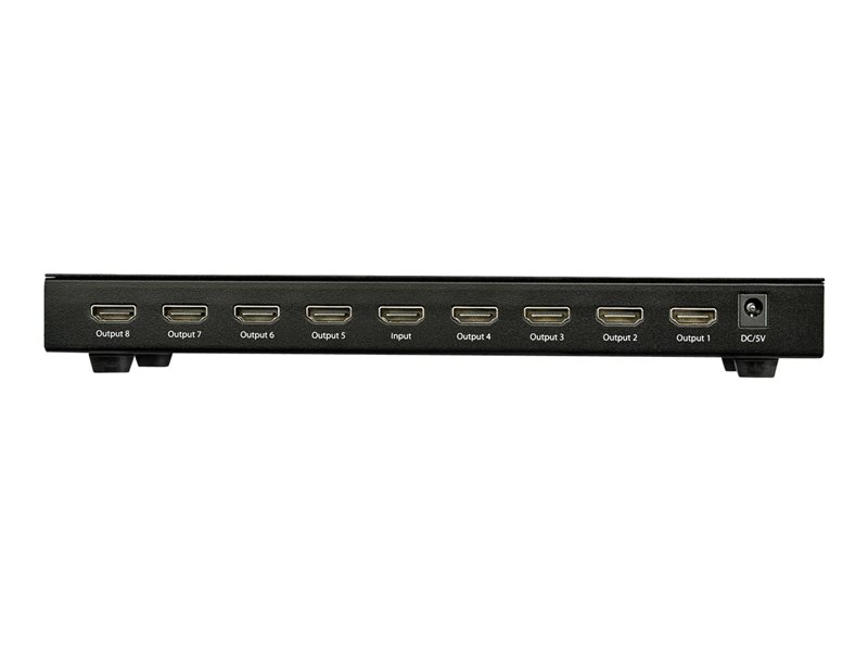Multiplicateur et Répartiteur HDMI de 8 ports Extension sur un câble  Ethernet Cat.5e 50 m avec