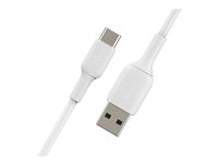 Belkin BOOST CHARGE USB Type-C kabel 15cm Hvid
