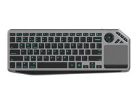 TECHly Tastatur Saks 7 farver Trådløs USA