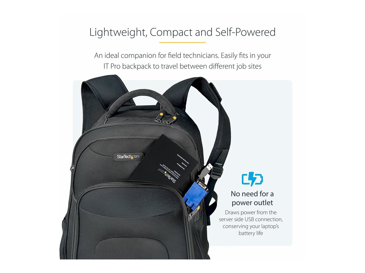 STARTECH KVM Portable Crash Cart w/File Transfer – foto 10