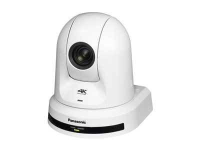 4K PTZ Camera with 20x Optical Zoom and supporting SRT and Zoom - White – Panasonic