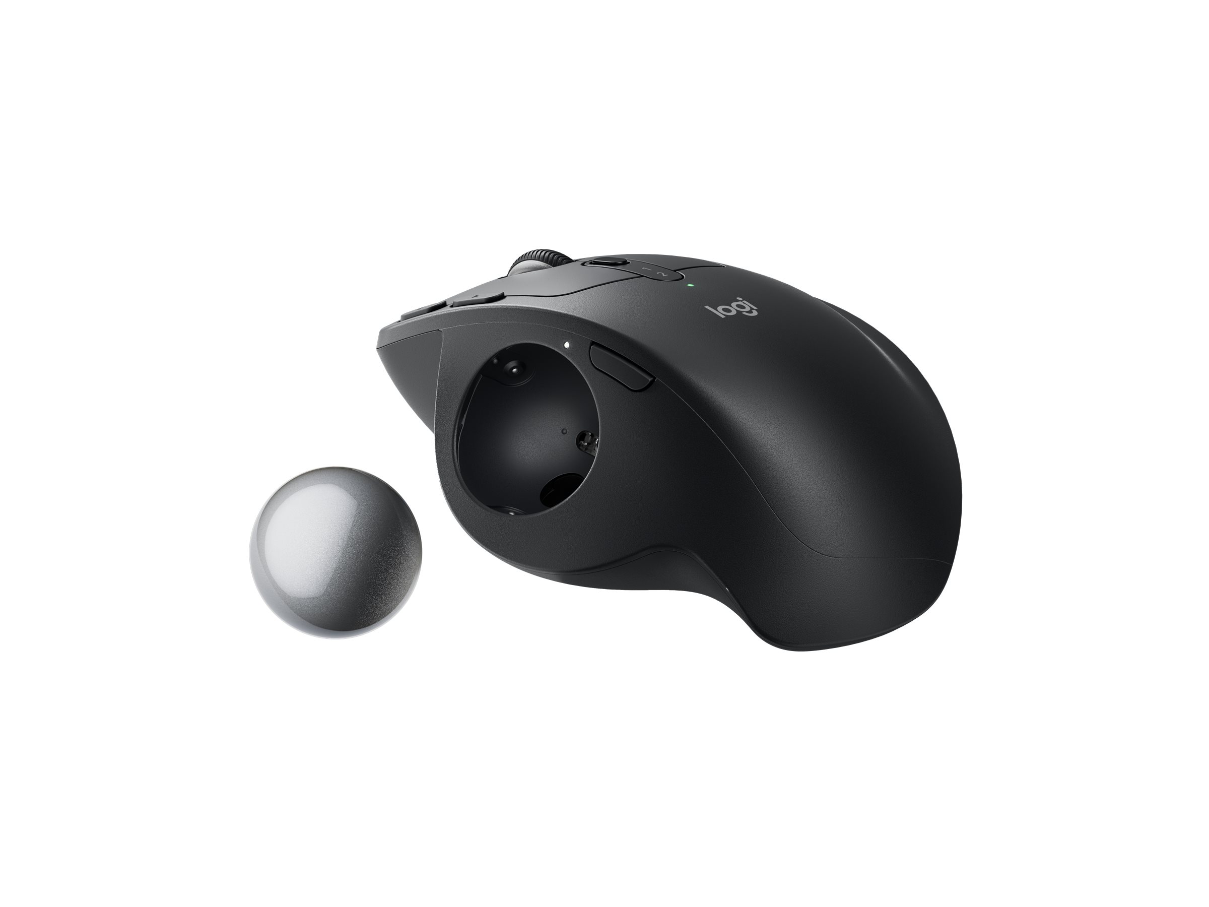 [美品]Logicool MX ERGO Logitech MX ERGO Ergonomic Wireless Trackball Mouse