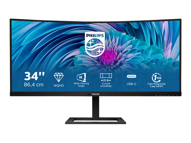 Philips E-line 346E2CUAE - LED monitor - curved - 34 Philips E-line 346E2CUAE - LED monitor - curved - 34