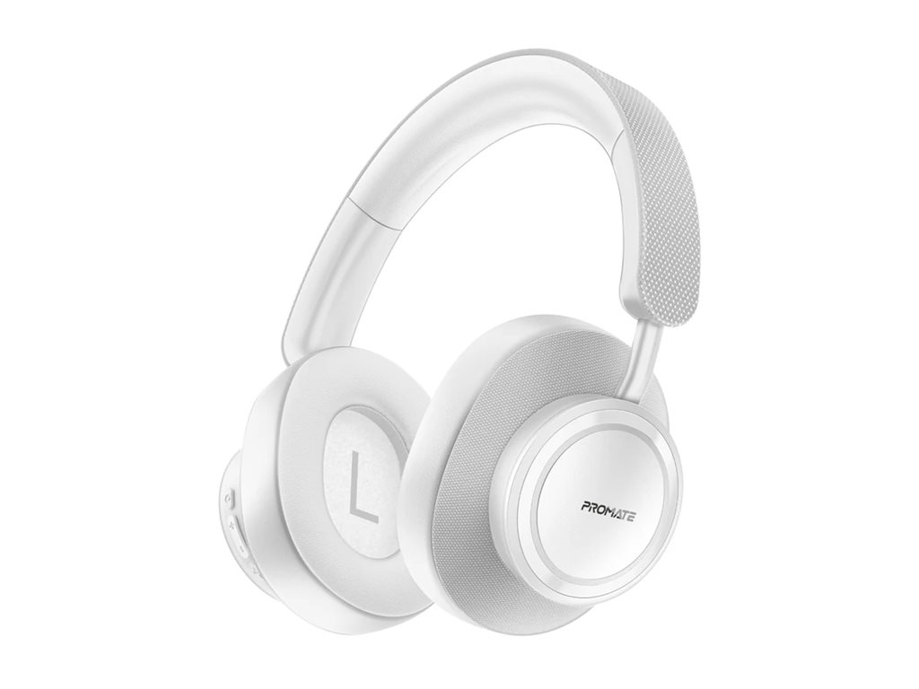 Promate Takt headphone with mic 3.5 mm jack Package view Left-angle 77500