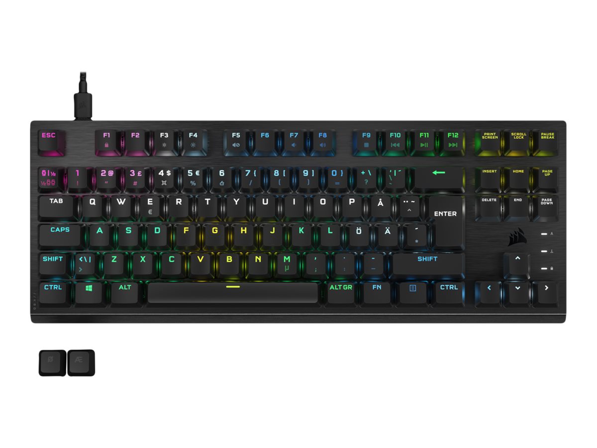 CORSAIR K60 PRO RGB Tastatur og mus-sæt Mekanisk RGB Kabling