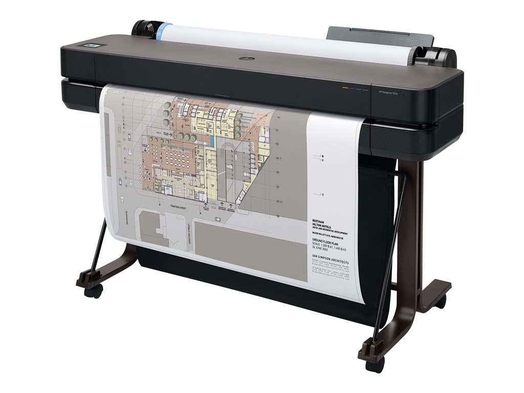 HP DesignJet T630 - 914 mm (36") Gro?formatdrucker - Farbe - Tintenstrahl - A0, ANSI D, Rolle (91,4 cm x 45,7 m) - 2400 x 1200 dpi