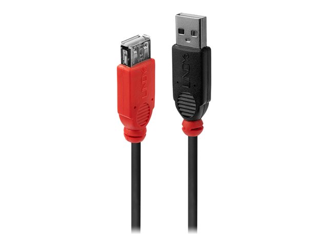 Image of Lindy USB 2.0 Slimline Active Extension Cable - USB extension cable - USB to USB - 5 m