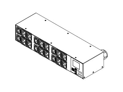 Raritan PX3-1541R - Power distribution unit (rack-mountable)