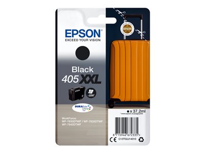 EPSON Singlepack Black 405XXL DURABrite - C13T02J14010