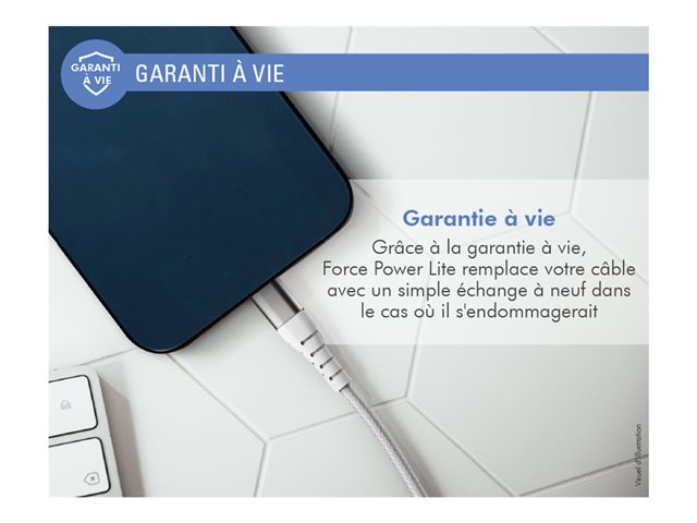 Force Power Lite - USB-C - 24 pin USB-C pour 24 pin USB-C - 1.2 m