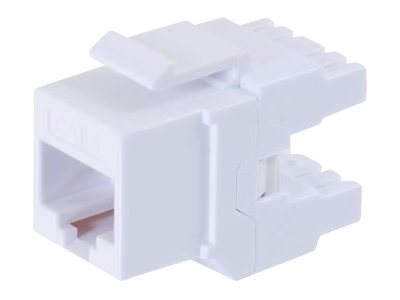 C2G 180 Degree Cat6 RJ45 UTP Keystone Jack