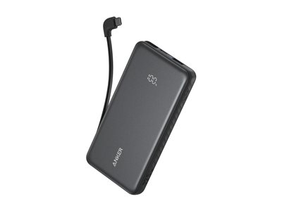 Zolo A110D power bank - built-in USB-C cable, CCC 