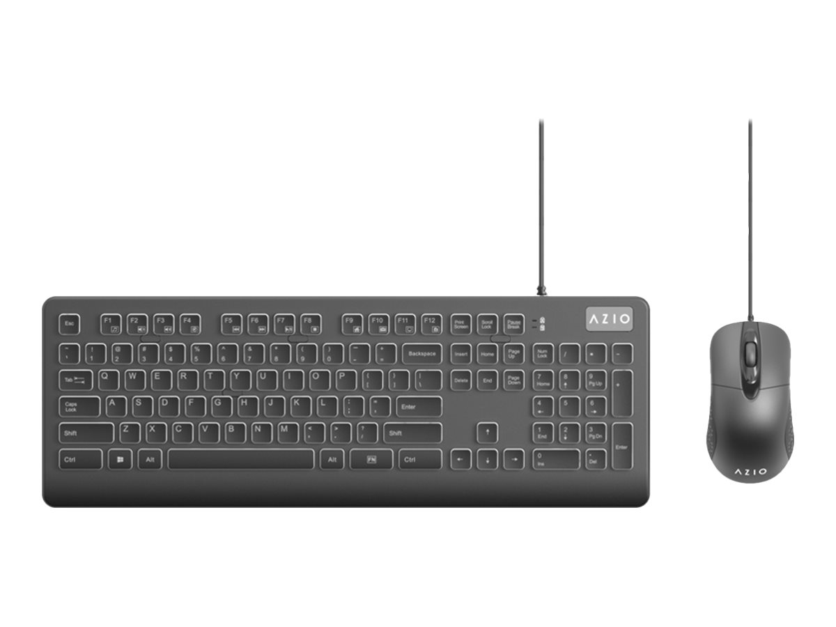 AZIO KM535 - Keyboard and mouse set