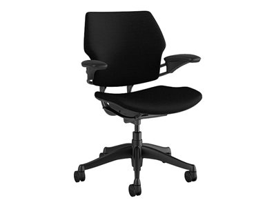 Humanscale Freedom Chair task armrests swivel Fourtis textile black