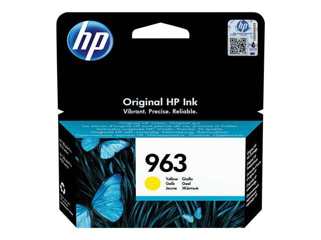 HP 963 Yellow Original Ink Cartridge 3JA25AE#BGX