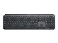 Logitech MX Keys Advanced Wireless Illuminated Keyboard outlet in Black