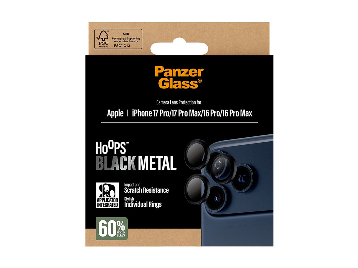 PanzerGlass Hoops Apple iPhone 17 Pro/16 Pro/15 Pro/17 Pro Max/16 Pro Max/15 Pro Max černé – foto 5