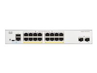 Cisco Catalyst 1200-16P-2G - switch - 16 ports - smart - rack-mountable
