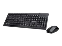 Gigabyte KM6300 Tastatur og mus-sæt Membran Kabling