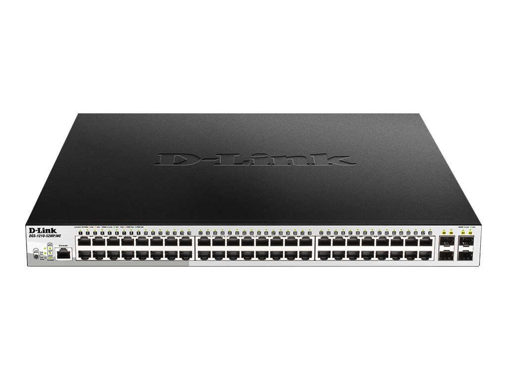 Switch 48 port PoE 10/100/1000BASE-T 4p