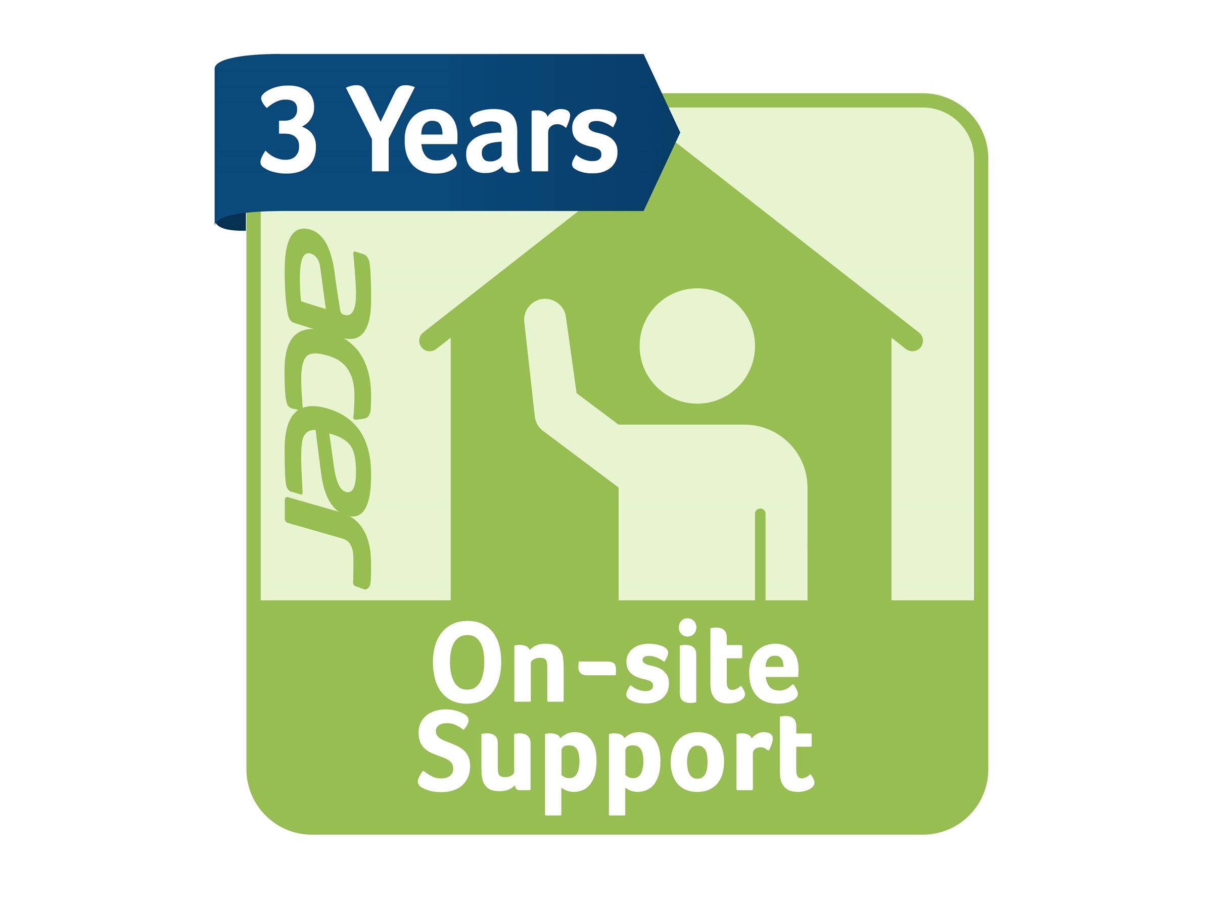 An image of Acer Care Plus No-booklet - extended service agreement (extension) - 3 years - on-site
