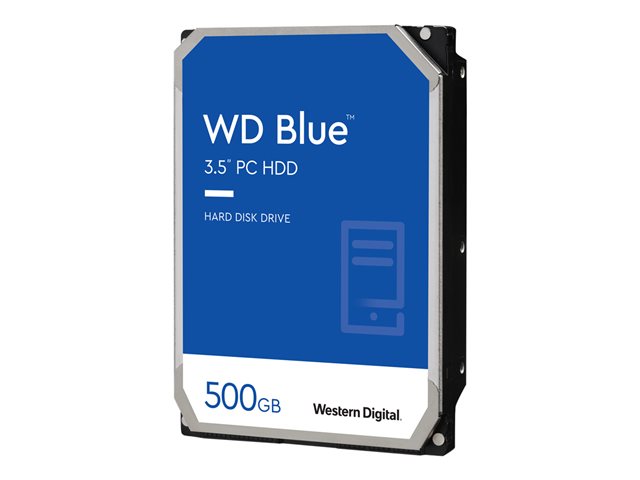 Image of WD Blue WD5000AZLX - hard drive - 500 GB - SATA 6Gb/s