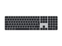 Apple Magic Keyboard with Touch ID and Numeric Keypad - keyboard - USB-C - QWERTY - Arabic/English - black keys Input Device