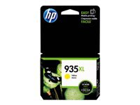 HP 935XL - 9.5 ml - High Yield - yellow - original - ink cartridge - for Officejet 6812, 6815, 6820; Officejet Pro 6230, 6230 ePrinter, 6830, 6835