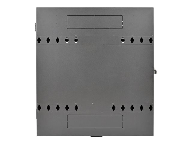 Tripp Lite 2U Wall Mount Low Profile Secure Rack Enclosure Cabinet Vertical - Rack cabinet - wall mountable - black - 2U - 19