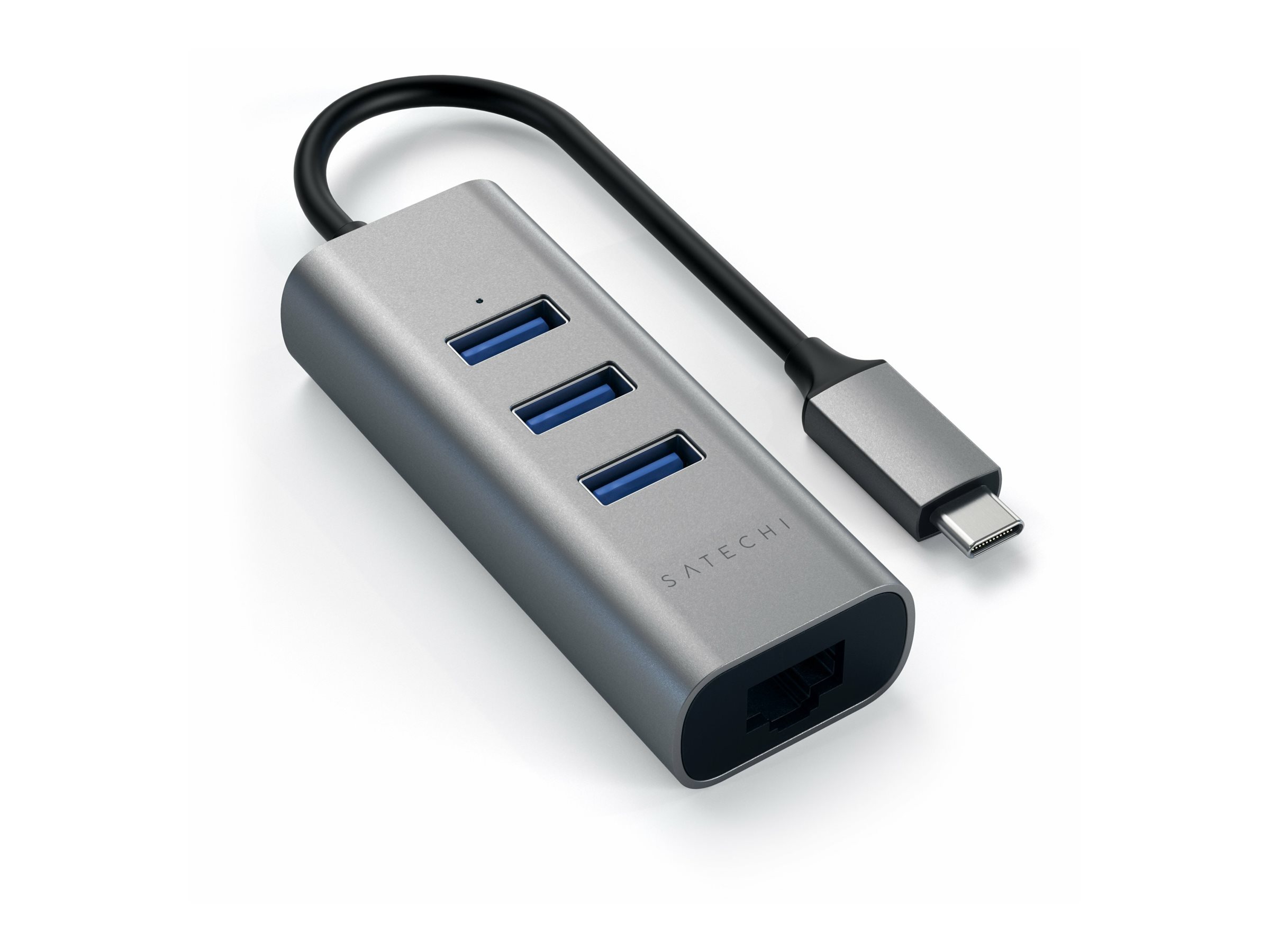 Satechi ST-TC2N1USB31AM hub 3 Product shot Front 79950