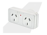 Sansai surge protector Product shot Right-angle 76400