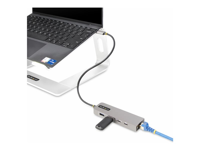 StarTech.com Hub USB-C  3 Ports, 2,5 GbE, PD 100W