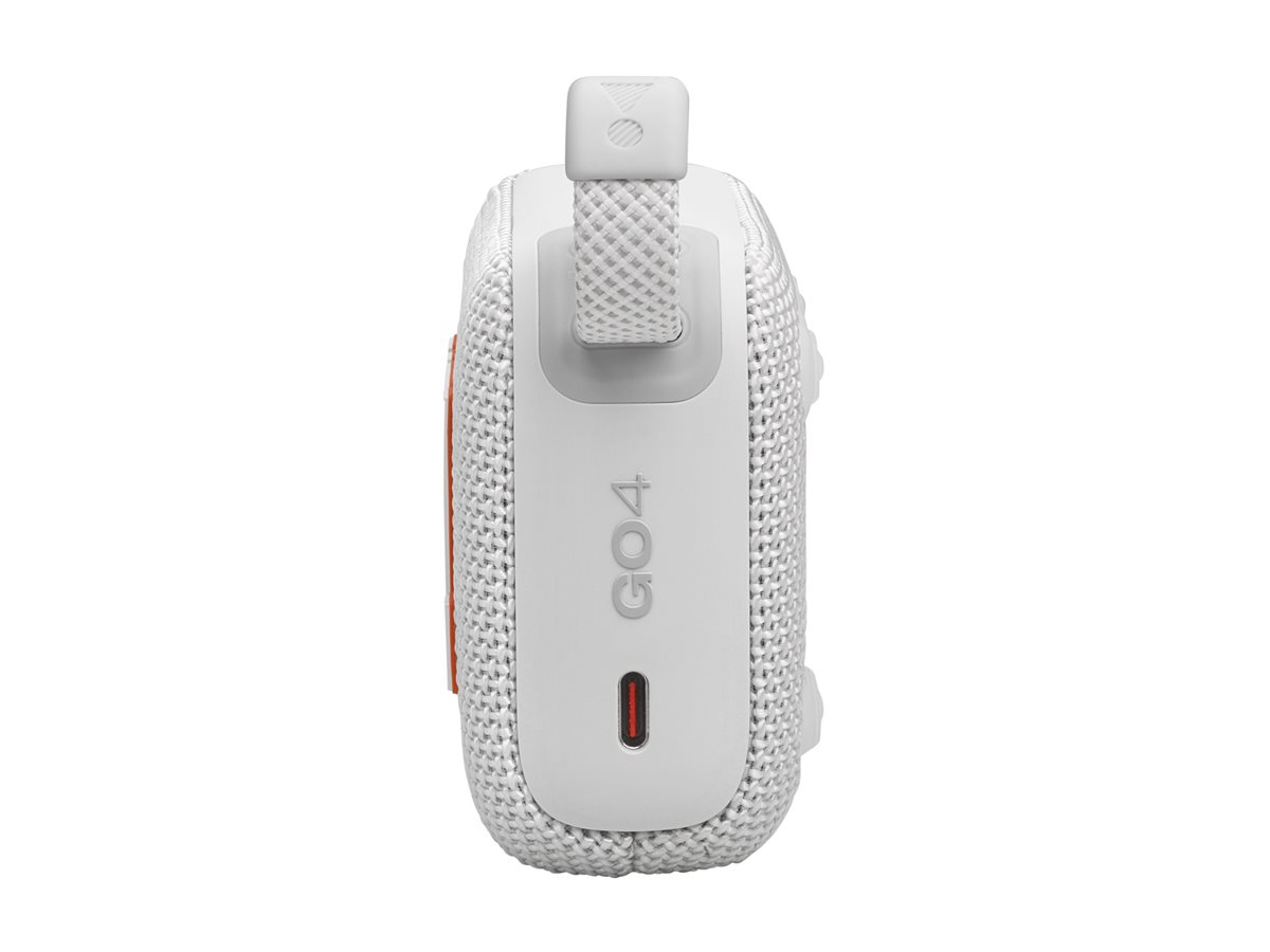 JBL Go 4 Portable Bluetooth Speaker - White - JBLGO4WHTAM