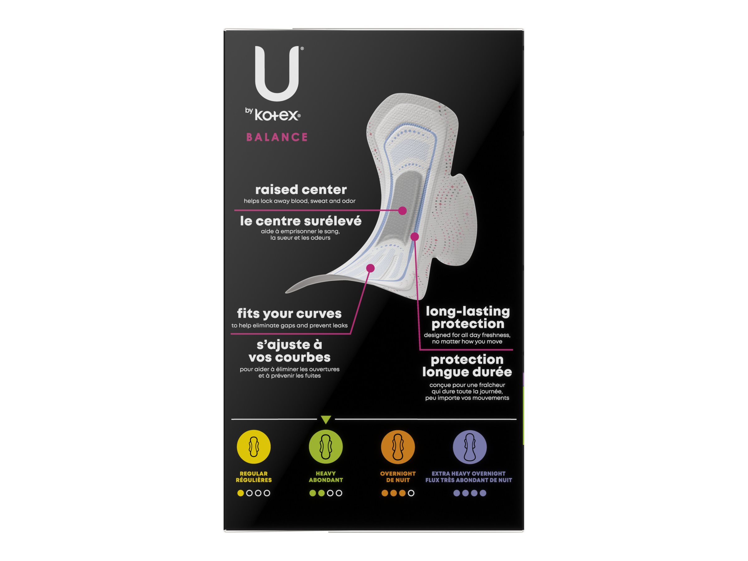 U by Kotex Balance Ultra Thin Sanitary Pad - 32 Count