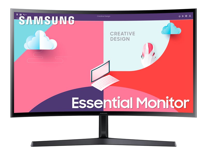 Samsung S24C366EAU - S36C Series - écran LED - incurvé - Full HD (1080p) -  24 (LS24C366EAUXEN)