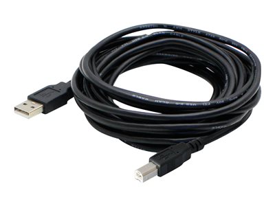 AddOn 15.0ft USB 2.0 (A) to USB 2.0 (B) Adapter Cable