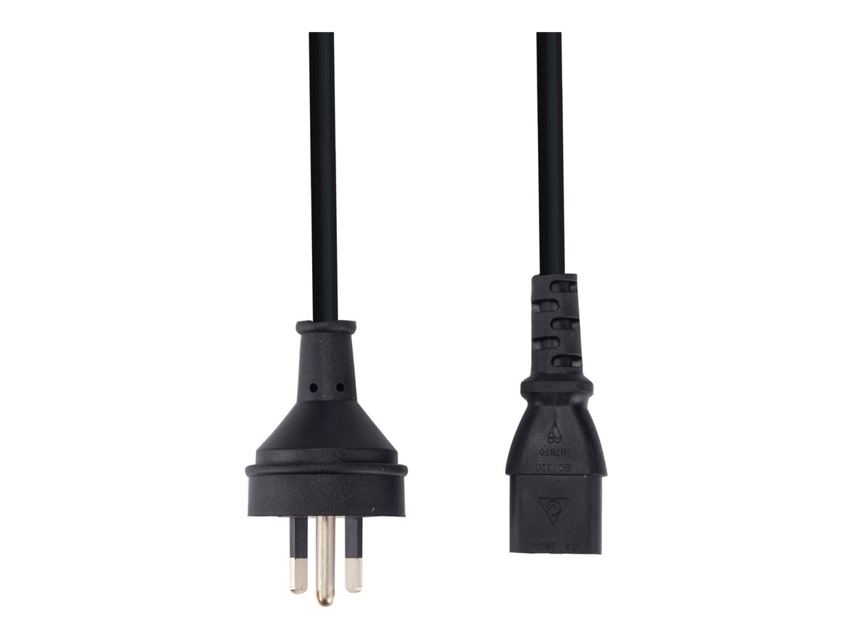 Dynamix power cable 3 pin power to IEC C13 3 Product shot Front 79800