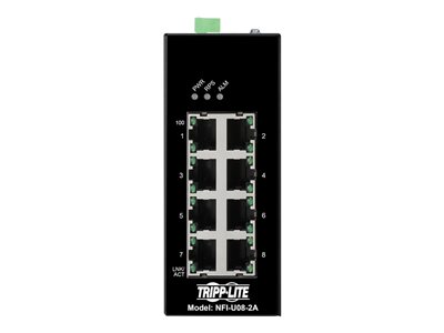 Eaton Tripp Lite series 8-Port Unmanaged Industrial Ethernet Switch