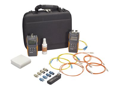 Black Box Optical Light Test Set with Data Logging Power Meter Quad Mode Source