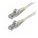 StarTech.com 25ft Gray CAT6a Ethernet Cable, Snagless, S/FTP, 10G, LSZH