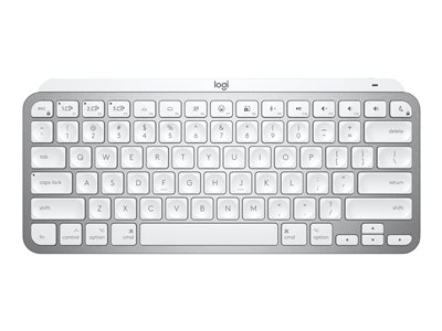 Logitech MX Keys Wireless Keyboard - keyboard - low profile - pale