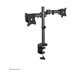 NEOMOUNTS Flat Desk Mount 2 screens Blk