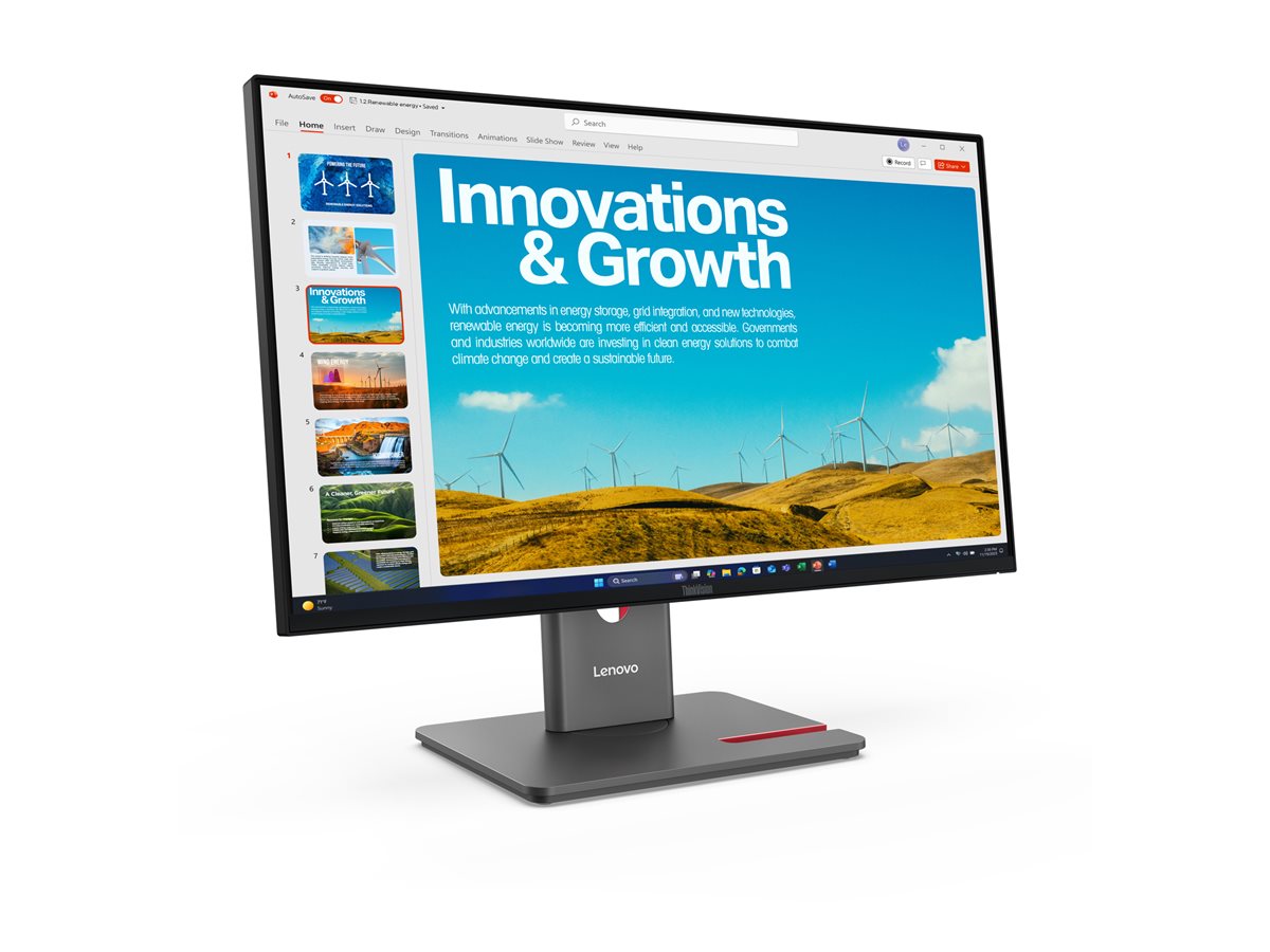 Lenovo ThinkVision P24QD-40 - LED monitor - QHD - 24"