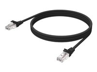 Vision network cable - 1 m - black