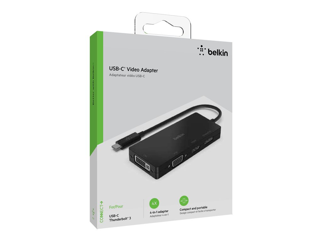 BELKIN Adaptateur USB-C vers HDMI DP DVI